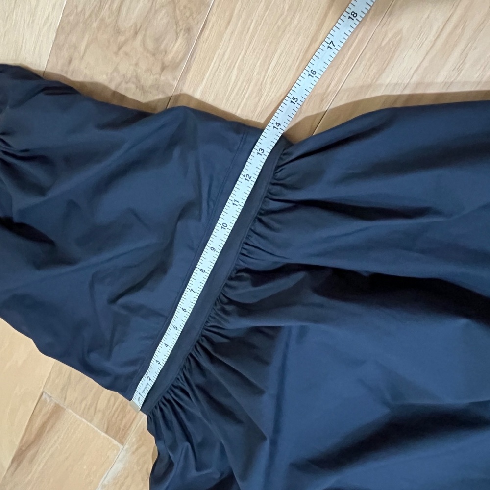 Objects Without Meaning Navy Midi Halter Dress Sm… - image 4